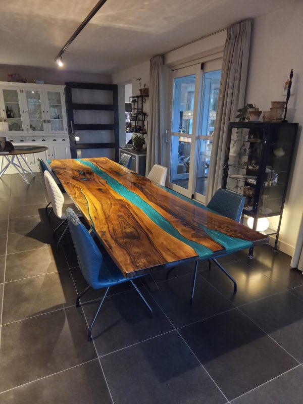Epoxy eettafel