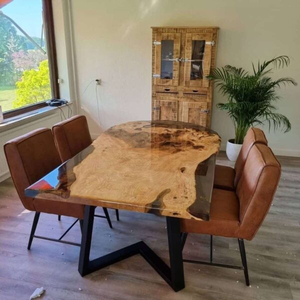 Eetkamertafel epoxy - Afbeelding 2