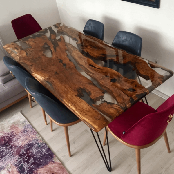 Eettafel epoxy