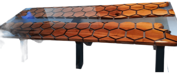 Honingraat epoxy tafel - Afbeelding 6