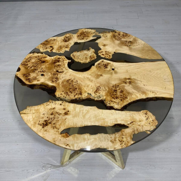 Epoxy tafel rond