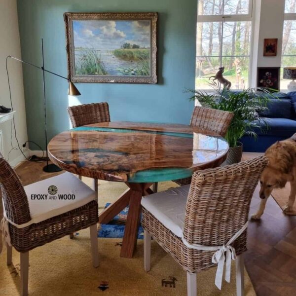 Ronde tafel epoxy