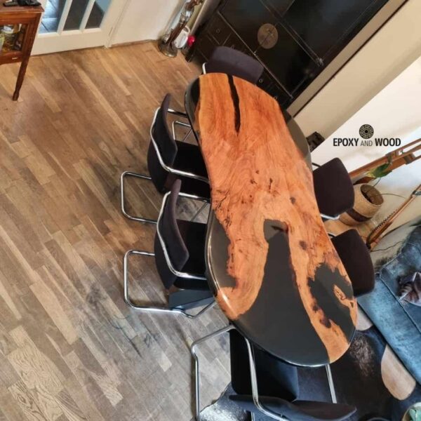 Dinertafel epoxy - Afbeelding 4
