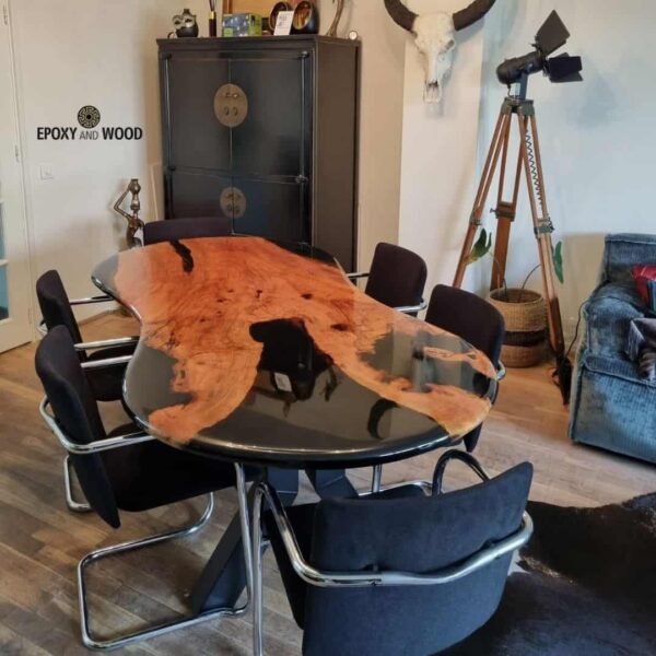 Dinertafel epoxy - Afbeelding 2