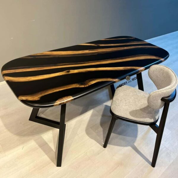 Epoxy tafel zwart - Afbeelding 2