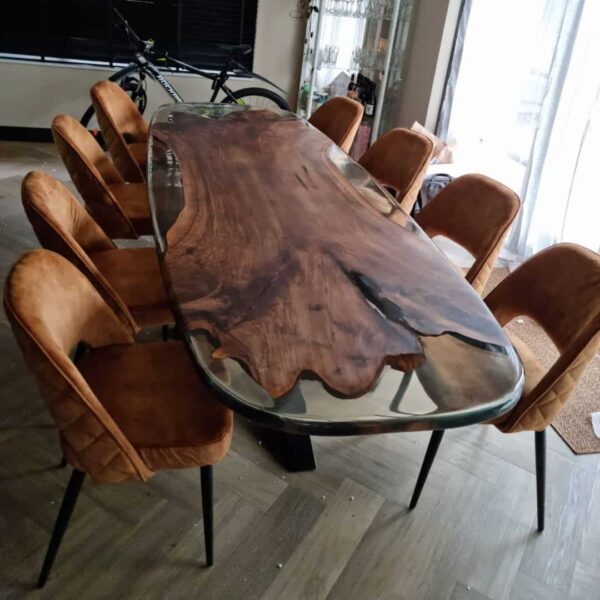 Transparante epoxy tafel - Afbeelding 4