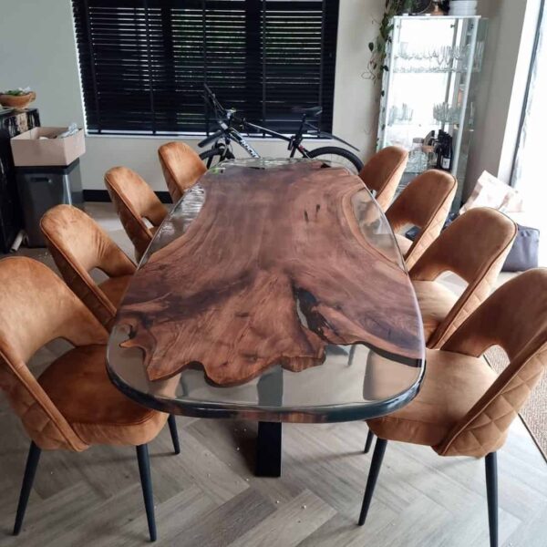 Transparante epoxy tafel - Afbeelding 2