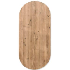 Eiken tafel Brits ovaal