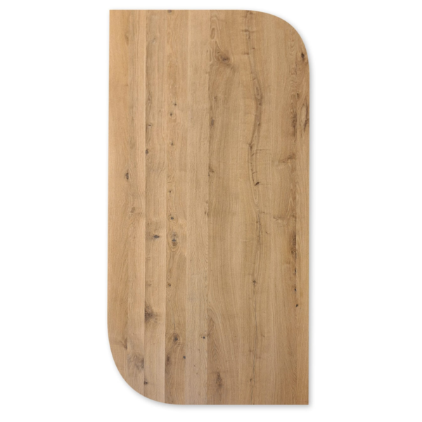 Eiken tafel Swirl
