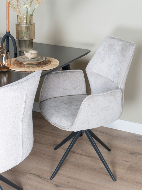 Eetkamerstoel Poppy - Taupe