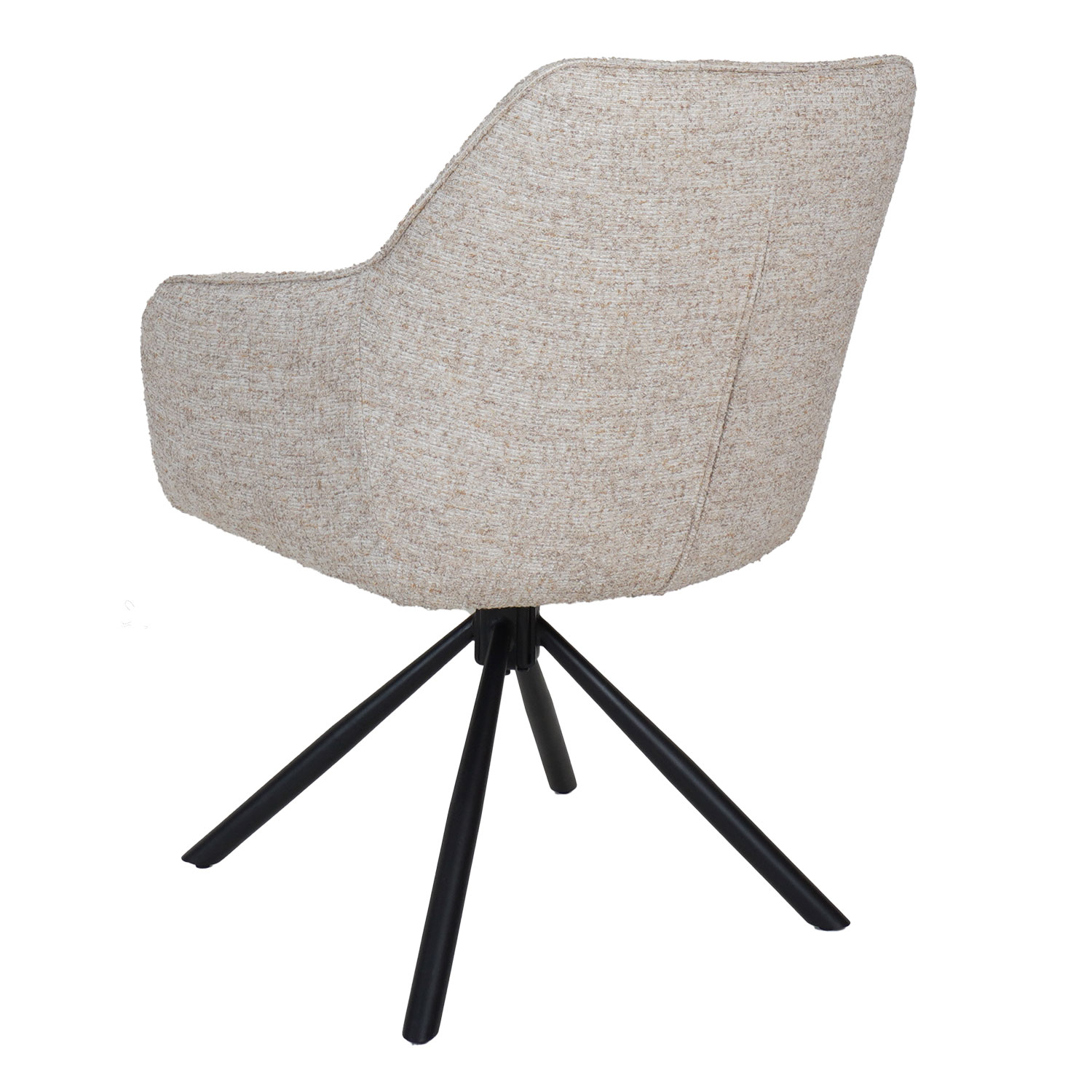 Eetkamerstoel Camellia - Beige - Afbeelding 3