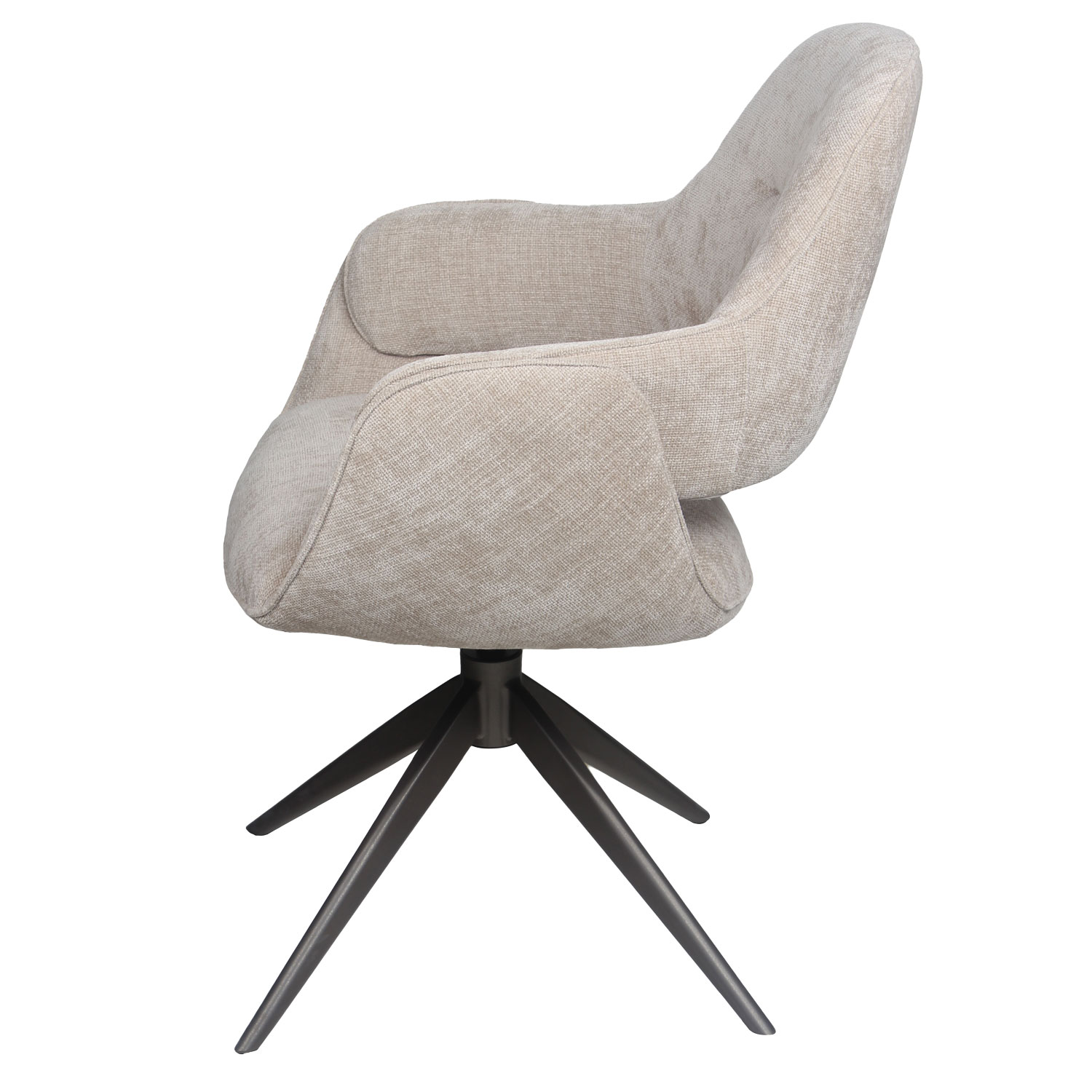 Eetkamerstoel Dahlia - Beige - Afbeelding 4