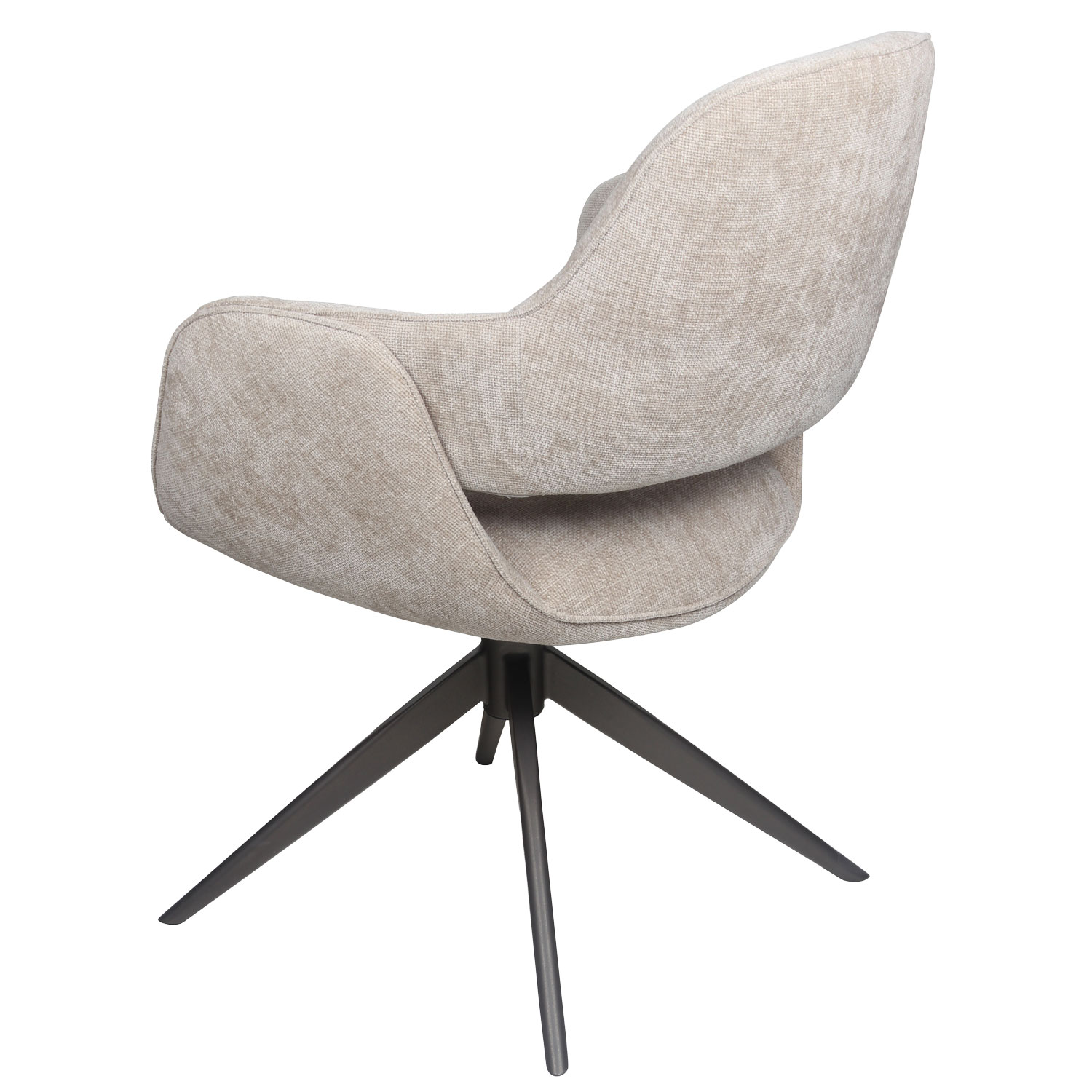 Eetkamerstoel Dahlia - Beige - Afbeelding 3
