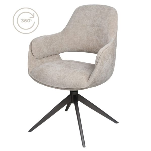 Eetkamerstoel Dahlia - Beige