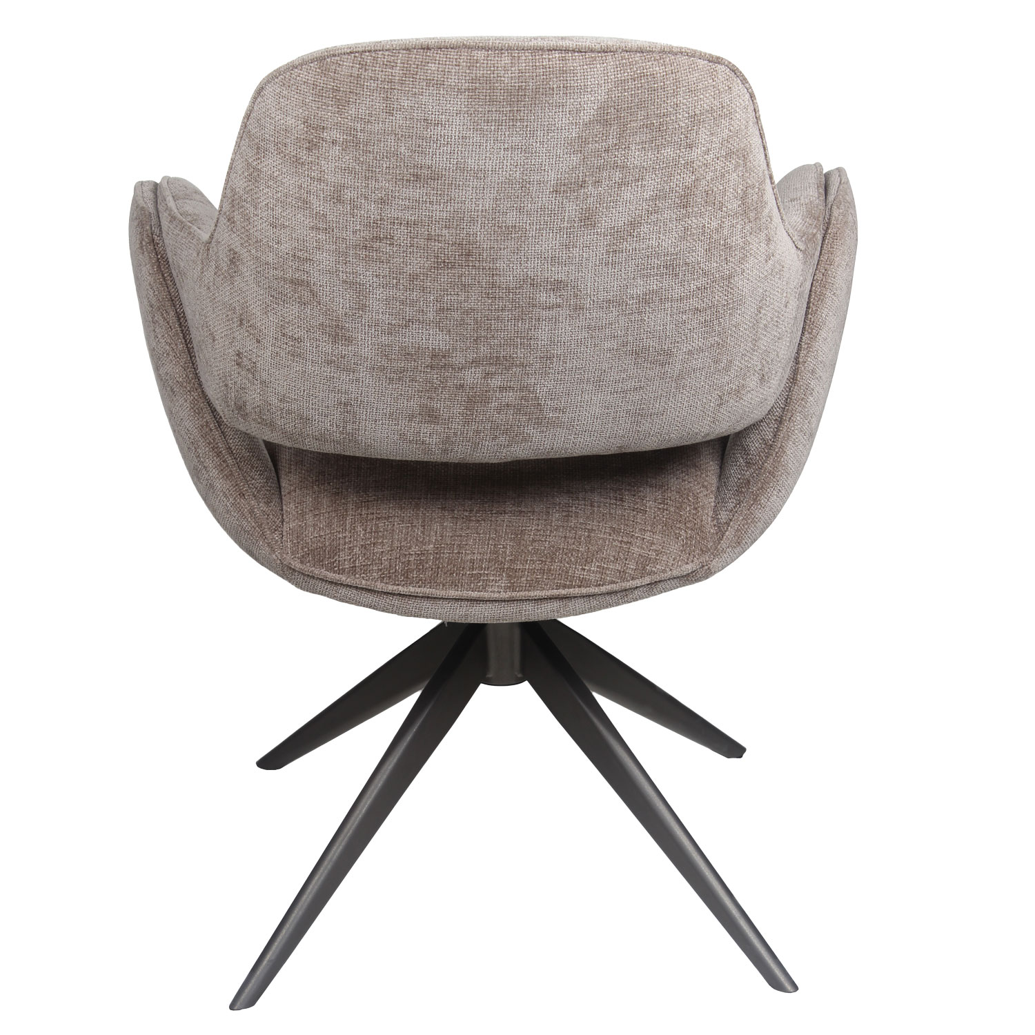 Eetkamerstoel Dahlia - Taupe - Afbeelding 4