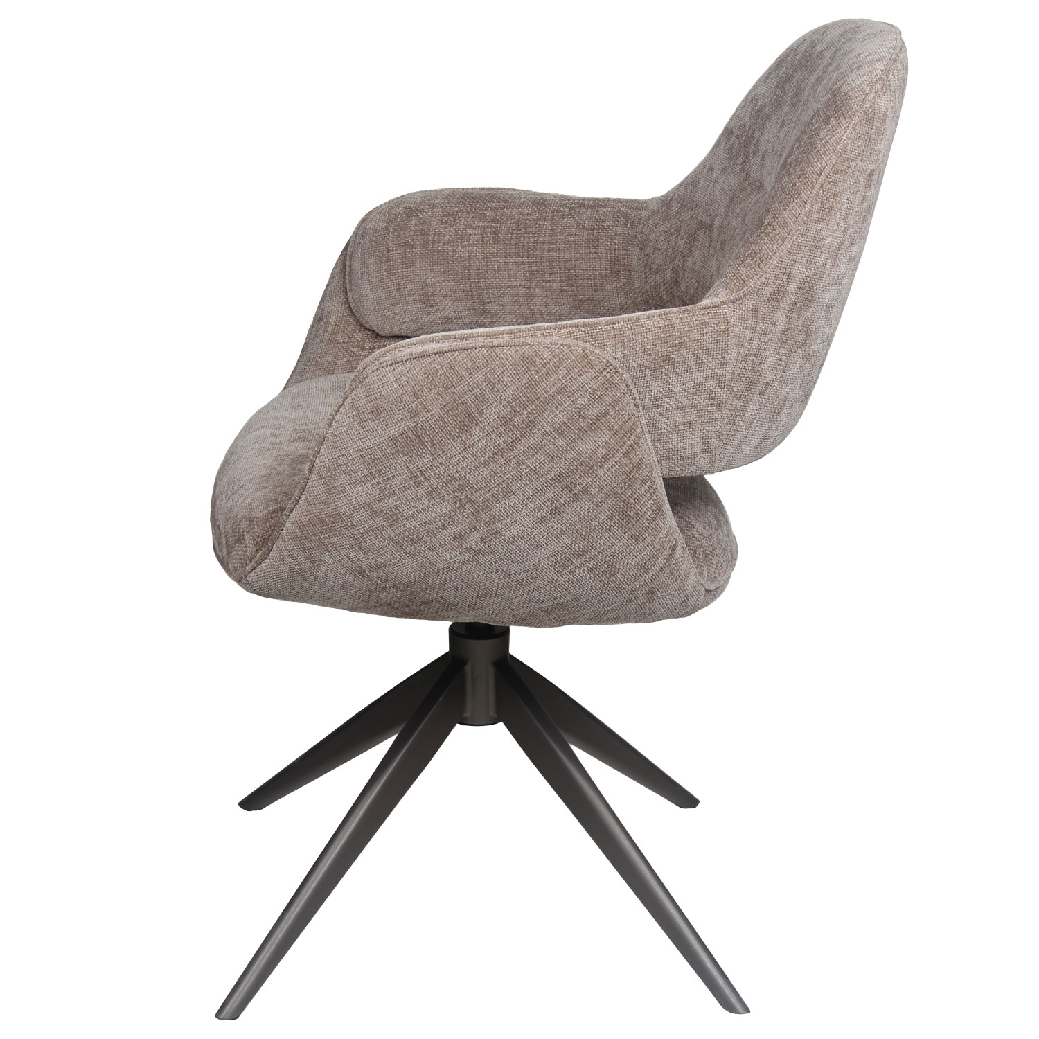 Eetkamerstoel Dahlia - Taupe - Afbeelding 3