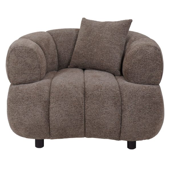 Fauteuil Orchid - Donker bruin