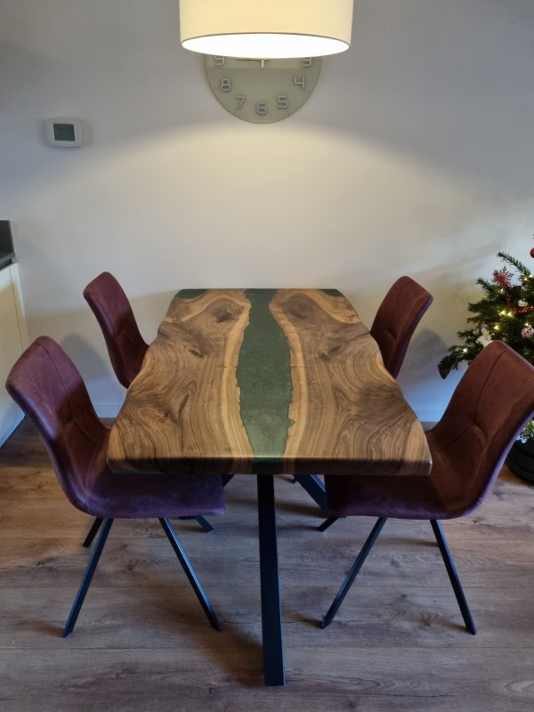 Epoxy tafel groen