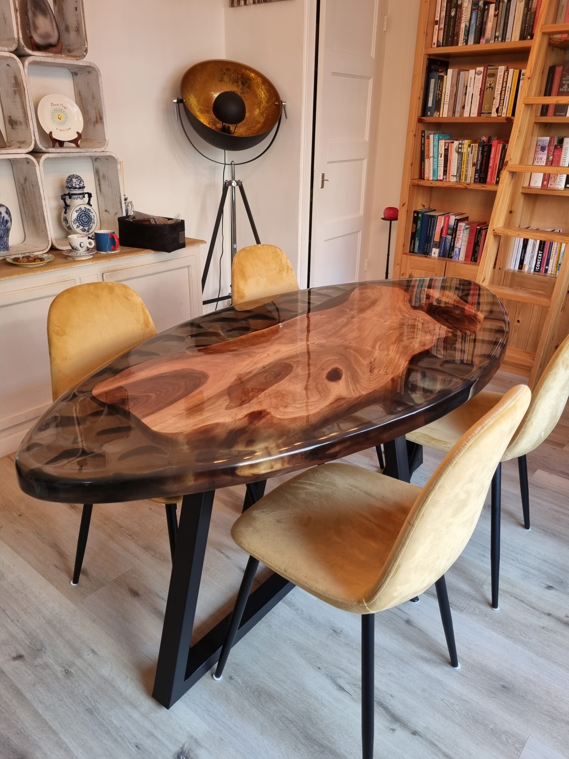 Epoxy tafel ovaal
