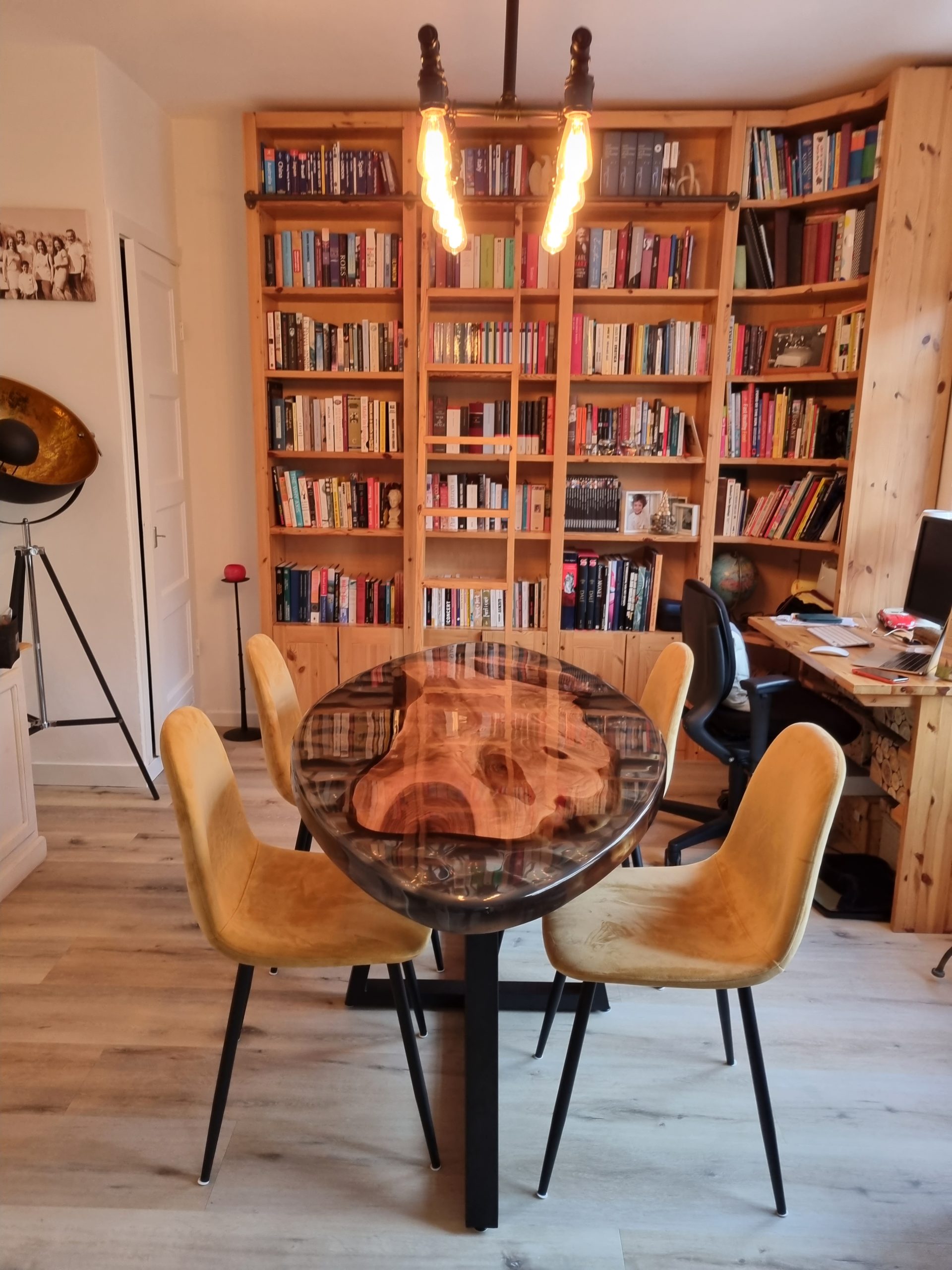 Epoxy tafel ovaal