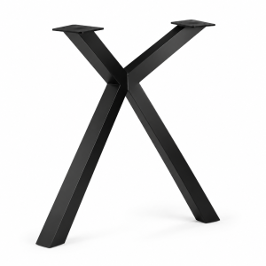 Kiezelvormige eiken tafel