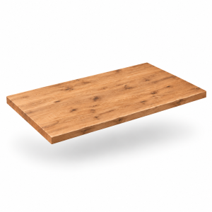 Eiken boomstamtafel