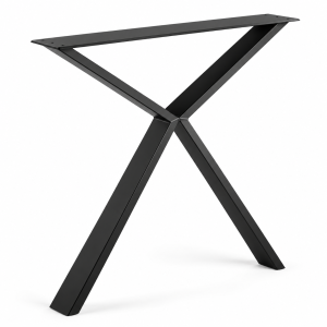 Kiezelvormige eiken tafel