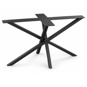 Kiezelvormige eiken tafel